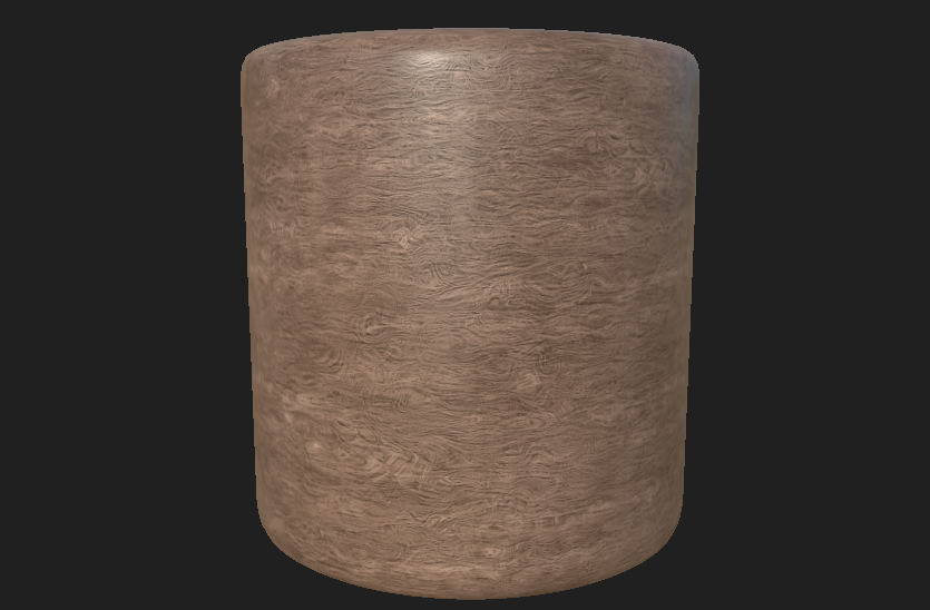 Light wood material