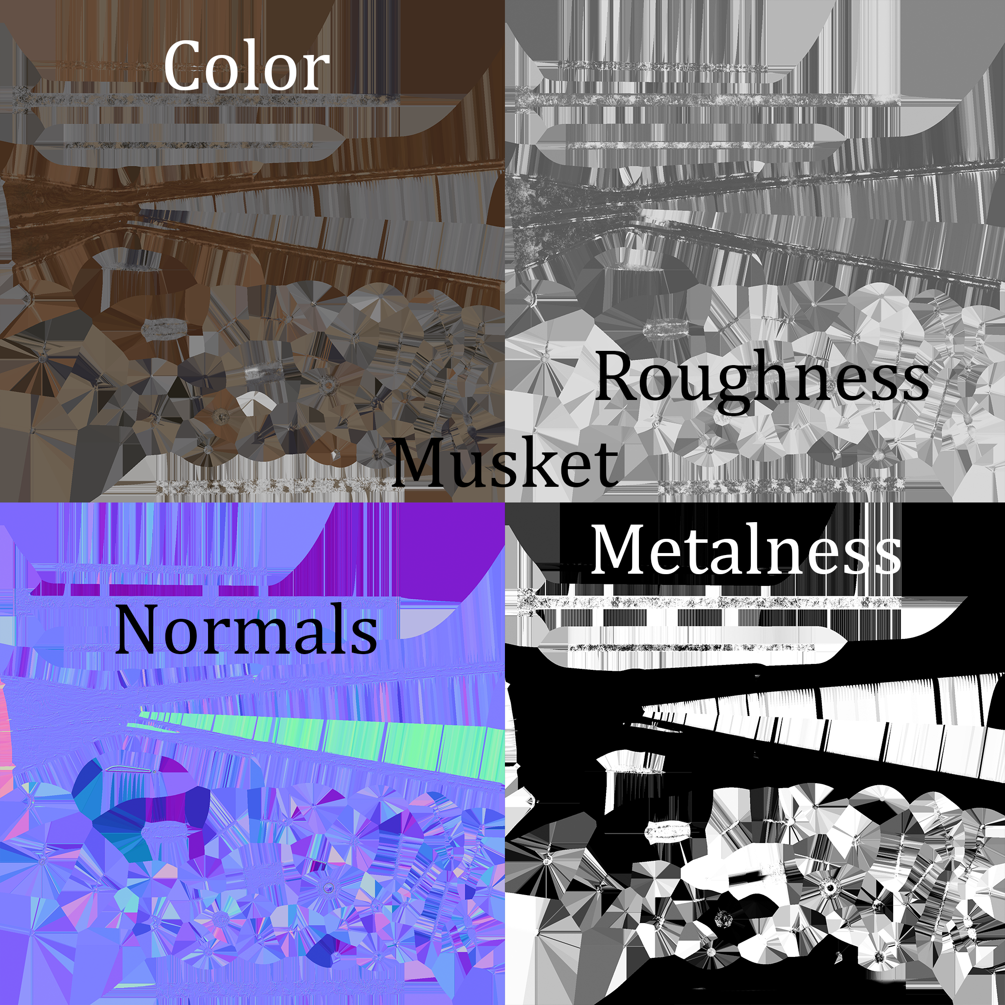 Musket Texture Maps